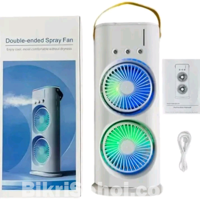 Rechargeable Double-ended Spray Fan Portabl Small Air Cooler